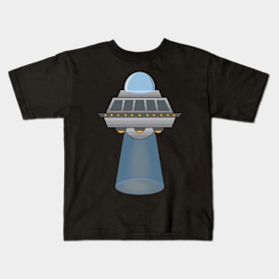 UFO design artwork Kids T-Shirt